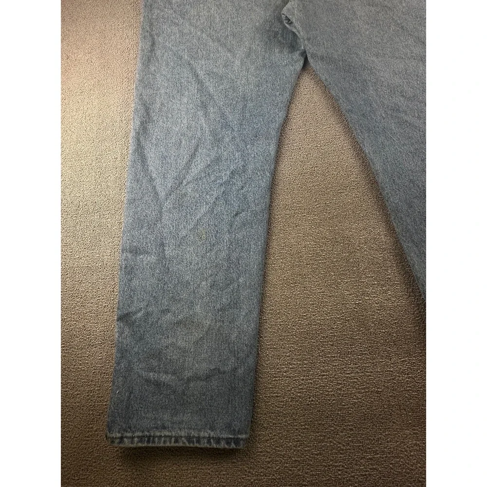 Rustler Jeans Men‎ 46x32 Blue Relaxed Fit 100% Cotton Denim Workwear Western